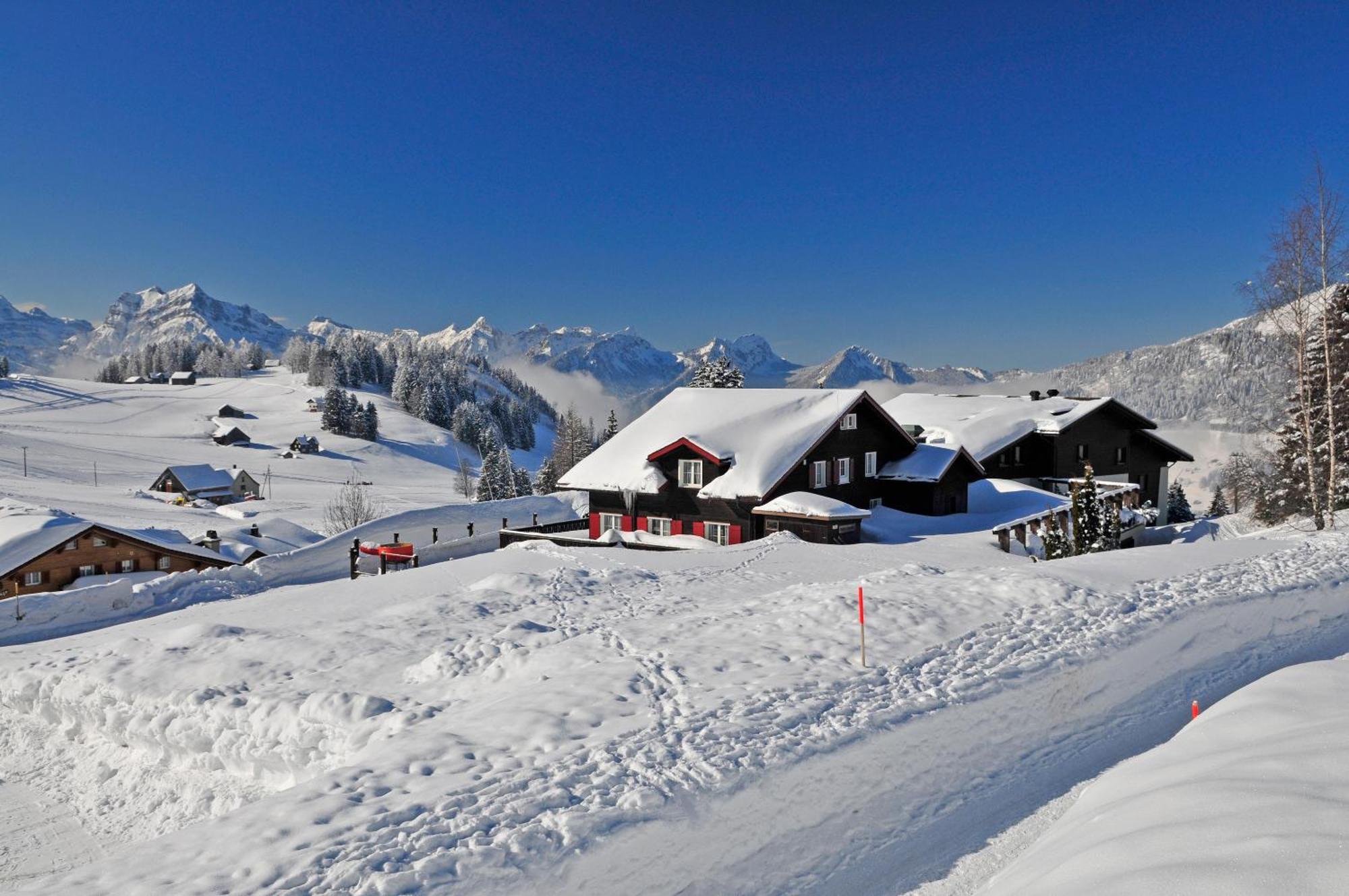 Hotel Arvenbüel Amden Buitenkant foto